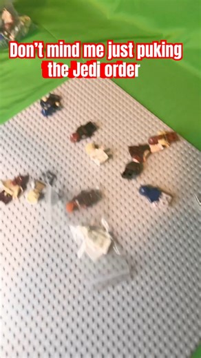 Puking the Jedi order #memes #funny #comedy #lego #barfing #funnymeme #501stbattlepack #jedicouncil￼