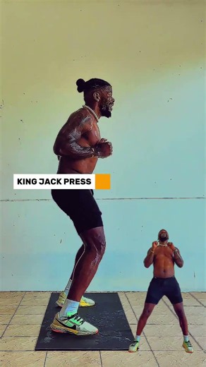 Bodyweight King Jack Press | High-Energy Cardio Workout