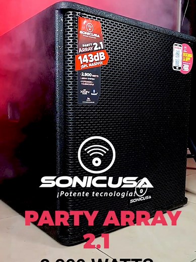 Experimenta el Sonido Potente del Party Array 2.1