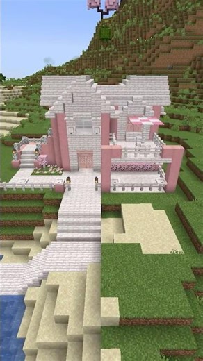 UNA MANSIÓN PARA TU NOVIA EN MINECRAFT! 🥰⛏️ #shorts