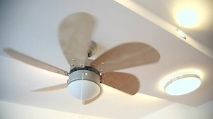 Electric Fan On Ceiling Stock Footage Video (100% Royalty-free) 8724820 | Shutterstock