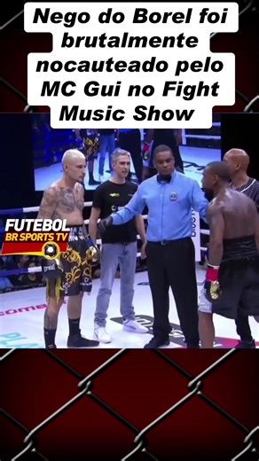 Nego do Borel Nocauteado por MC Gui no Fight Music Show