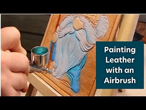 Painting Leather with an Airbrush