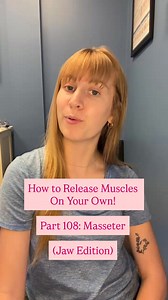 Do you have jaw tension or TMJD? Jaw pain is often induced by stress and clenching our jaw. It can give us debilitating pain and even headaches. The masseter muscle is the main jaw muscle. Loosening it can help relieve a lot of pain! Give this release a try and let me know what you think in the comments below!#jawpain #tmjd #jawtension #headaches #stress #chronicpain #tmj #braces #clenching | Elite Massage & Injury Rehab