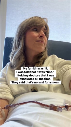 For a year I told my doctors I felt so tired, not matter how much I slept. I also had more frequent headaches, shortness of breath, always felt cold, and was dizzy. Most of these symptoms I attributed to my history with vestibular migraine. My doctors ran my lab work, checking my thyroid or CBC. But everything looked “fine”. I was told this was normal for just having a baby and toddler. To just try to get some rest. So I waited and tried to ignore symptoms, but a year passed by and I still strug