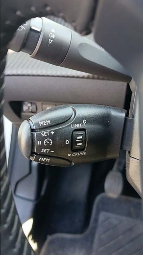 Peugeot Cruise Control and Speed ​​Limiter Explained