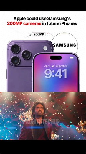 Apple Going to Use 200Mp Samsung Sensor in iPhone 18 Series #iphone #samsung #iphone17