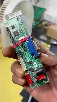 Universal Board fitting in Dead Monitor #universalmonitorboard