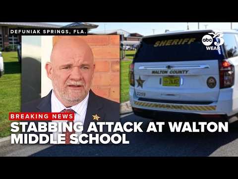 2 students critical after stabbing attack at Florida middle school, adult hospitalized