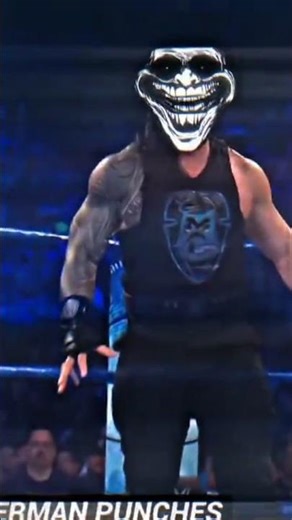 cesaro attack but Roman punch