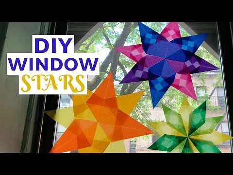 Easy DIY Paper Stars (2 Ways!) | Paper Crafts