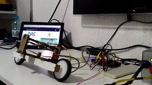 Gyroscopic Stabilization of Unstable Vehicles