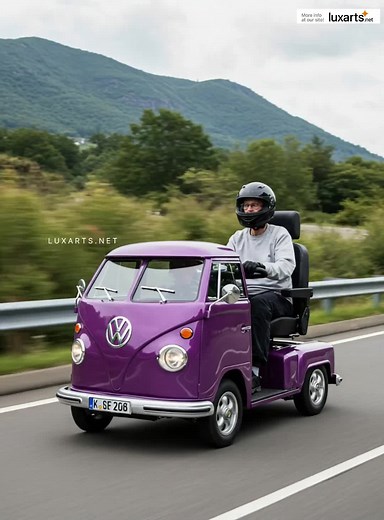 Volkswagen Hippy Van Mobility Scooter: Retro Charm