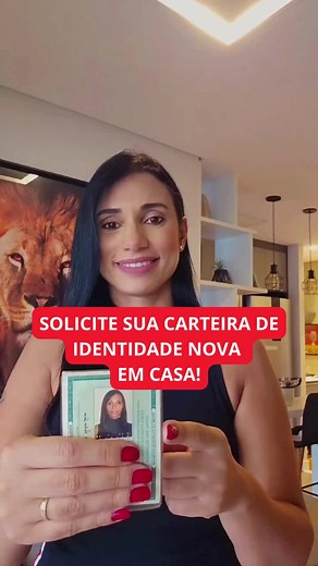 Como solicitar a nova carteira de identidade online
