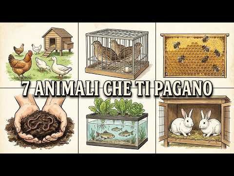 7 sistemi di animali da cortile che pagano davvero mensilmente