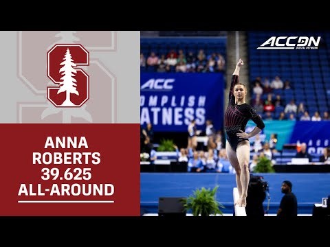 Stanford's Anna Roberts Scores 39.625 On The All-Around | 2025 ACC Gymnastics Championship