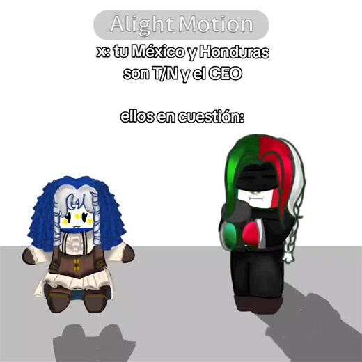 México y Honduras en CountryHumans