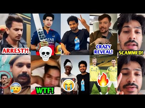 Another UNEXPECTED EXPOSE...😱💀| Prince Narula ARRESTED?, Samay Raina & KSI, Mrbeast & Ronaldo, Purav