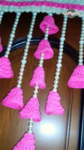 New Crochet Toran | Woolen Toran | #crochetpattern | #crochettoran | #crochet | #diy