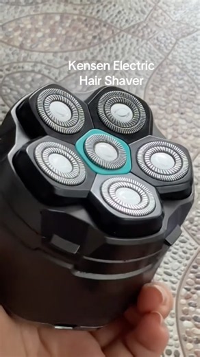 Kensen Electric Head Shaver for Bald, Face, Body Parts #kensen #electricshaver #hairtrimmer #shaver