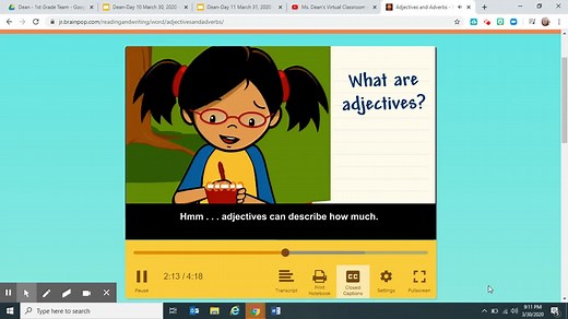Watch BrainPOP Jr. Adjectives and Adverbs | Streamable