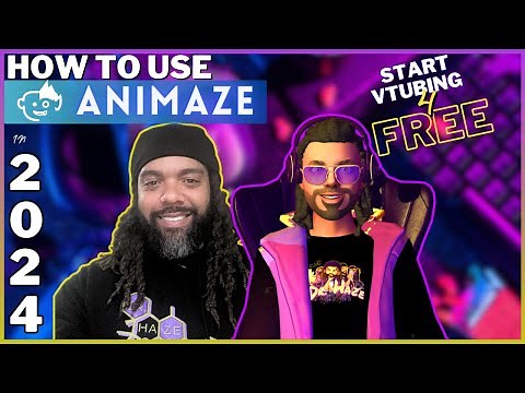 Intro to Animaze by Facerig, Start VTUBING for FREE!!!