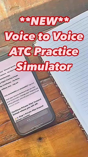 Voice to Voice ATC Practice Simulator for Pilots