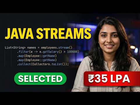 Java Stream Interview Questions with Coding | 32 LPA Interview