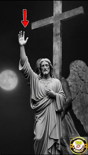 The Jesus Statue Moved Its Hand! | Yeshu Masih Ka Jeevit Sanket? #jesuschrist #shortsfeed #viral