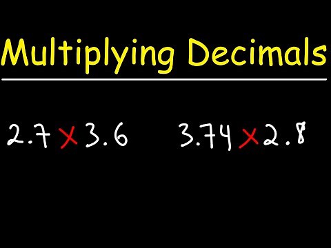 How to Multiply a Decimal by a Decimal