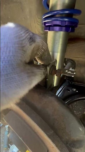 Mk1 rabbit coil over install #vw #volkswagen #coilovers #vwrabbit #mk1rabbit