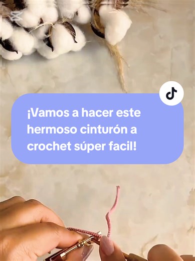 Crochet | Bolsos en trapillo (@crochetpremium.co) - Aprende a tejer un cinturón en crochet paso a paso