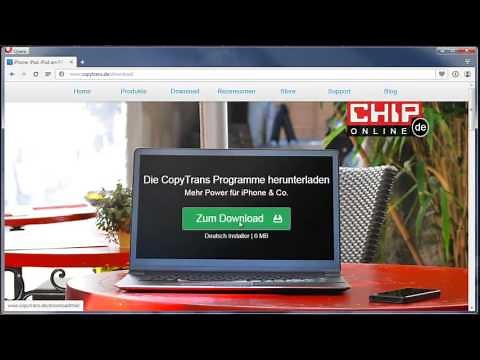 iPhone verwalten ohne iTunes: CopyTrans Control Center am PC installieren