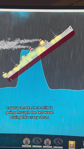 Surviving a Storm in Ship Simulator | Admiral Nakhimov