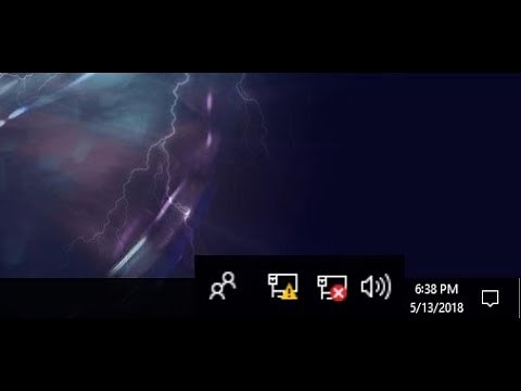 How to Fix Internet Problem Red X & Yellow Exclamation Mark