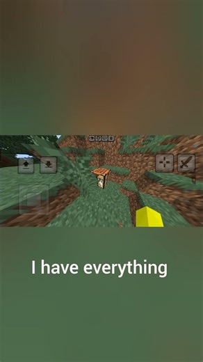 minecraft but block drops are random!! #minecraft #fyp #viral #gaming #funny #thankyou