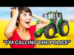 karen FREAKS OUT over tractor...