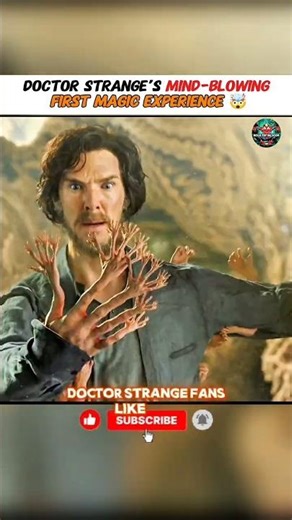 Doctor Strange’s Mind-Blowing First Magic Experience 🤯 #doctorstrange #marvel #marvelstudios