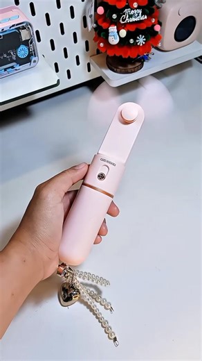 quạt cầm tay đang sale. #unboxingq #goojodoq #quatcamtay