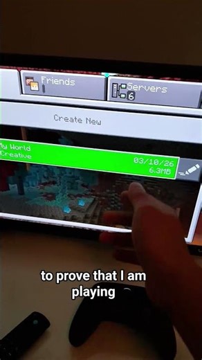 Minecraft on a Fire Stick again #Minecraft #firesticksgaming #firestick #Mojang