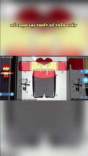 Cách tự vẽ bất kỳ skin nào trong Mini World free nhé! #miniworld