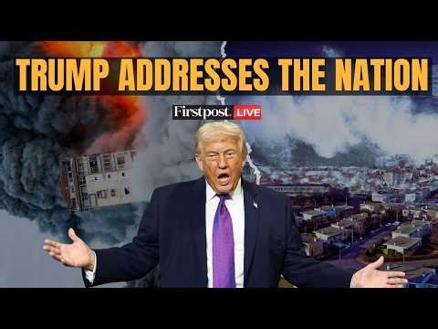 Trump LIVE: US President Donald Trump Delivers Address amid US Iran War
