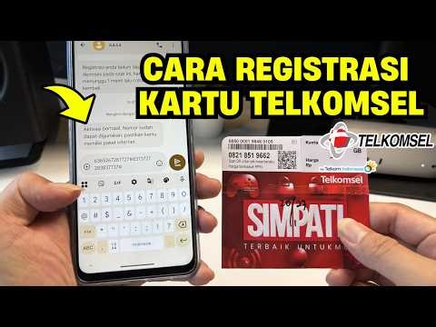 How to Register a New Telkomsel Card 2026 | Register & Activate a Telkomsel Card