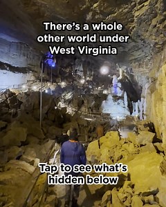 Ever been inside the earth? Caves like Lost World Caverns prove West Virginia’s most jaw-dropping adventures aren’t always above ground. Tap to see them all. | West Virginia Tourism