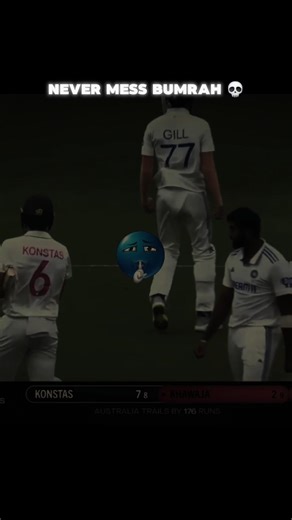 never mess bumrah☠️ #shorts #cricket #bowling