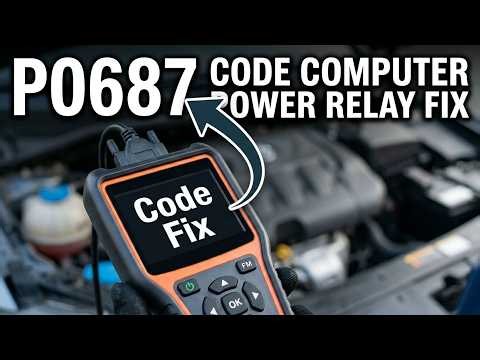 What Is P0687 OBD2 Fault Code - ECM Power Relay Control Circuit High Fix