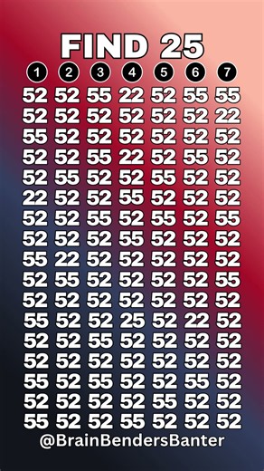 Test Your COGNITIVE Brain Skills With This FAST Number Game! #shorts