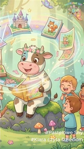 📚🐄 Klara Czyta Dzieciom – Piosenka o czytaniu dla dzieci ✨📖