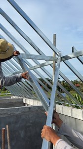 93K views · 496 reactions | Tricks To Weld and Install Steel Roof Truss With Square Tube Joint | DIY crafts PR | Facebook