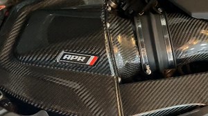 奥迪s4 装上Apr进气后，声音简直了。